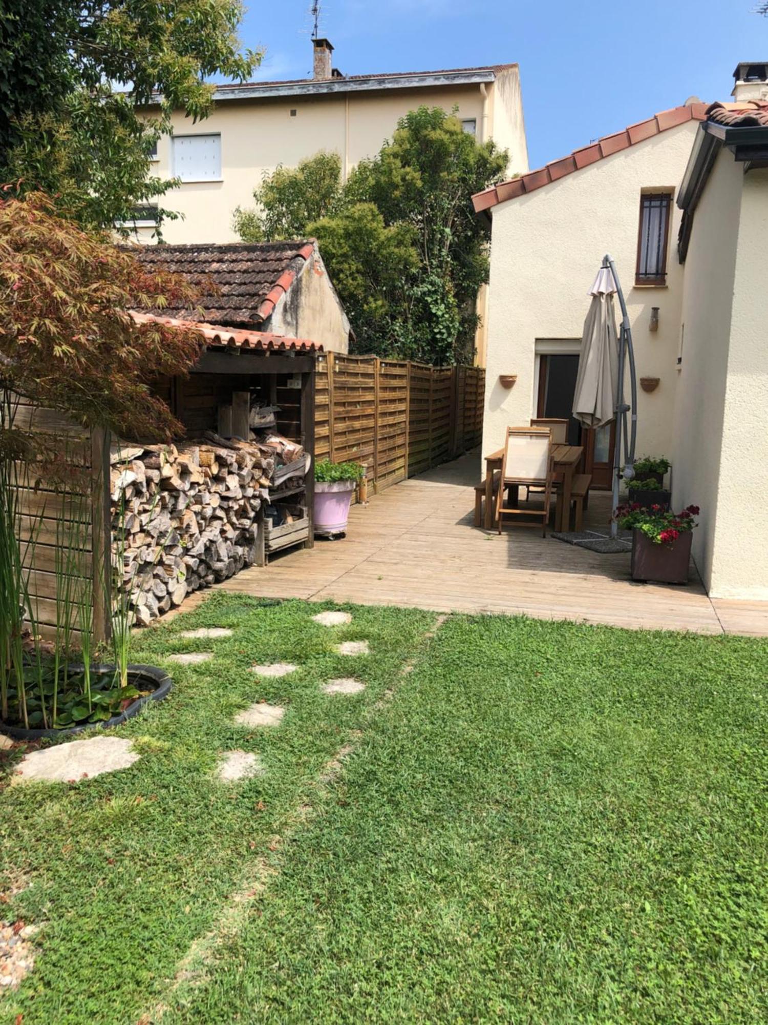Privatunterkunft Escale Au Fond Du Jardin